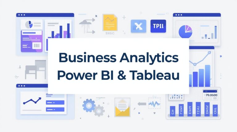 Business Analytics Training Module: Power BI and Tableau 