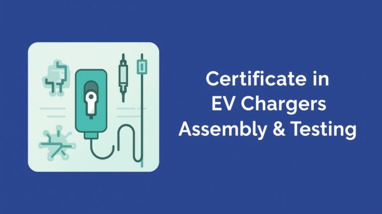 Certificate in Ev Chargers Assembly and Testing