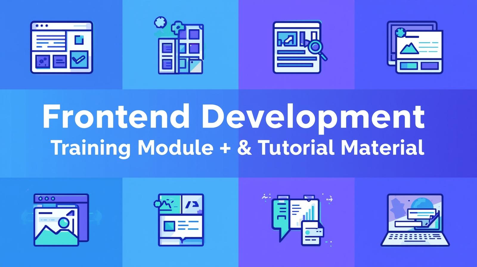 Frontend Development Training Module & Tutorial Material 