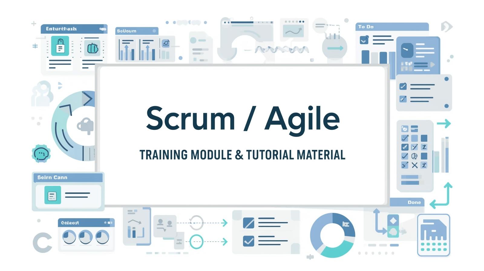 Scrum/Agile Training Module & Tutorial Material 